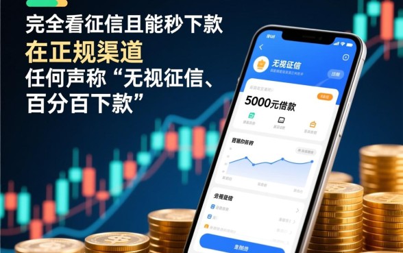 不看征信借款5000马上到账的有哪些