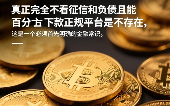 不看征信负债的网贷百分百下款