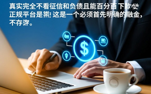 不看征信负债的网贷百分百下款