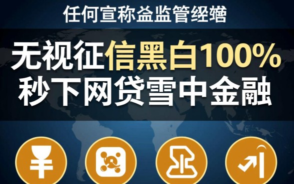 征信黑白户怎么秒下款