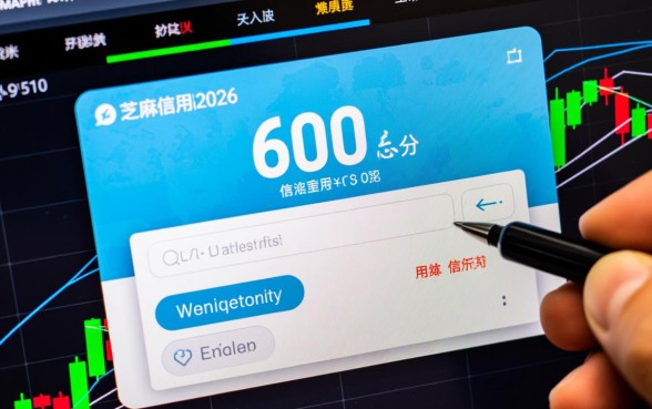 2026只看芝麻分600稳下款口子靠谱吗