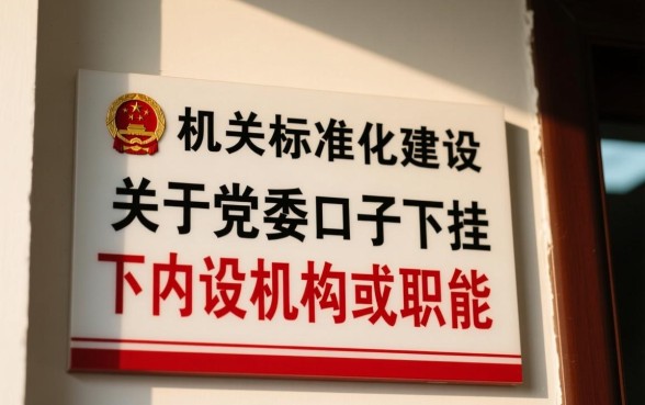 党委口子下挂的牌子字体用黑色还是红色