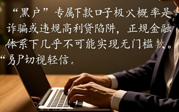 2026黑户能下款的口子真的能下款吗