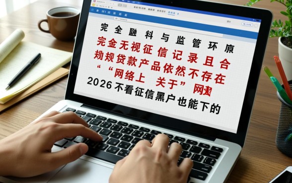2026不看征信黑户口子是真的吗
