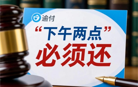 借呗逾期三天下午两点必须还吗