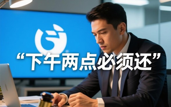 借呗逾期三天下午两点必须还吗