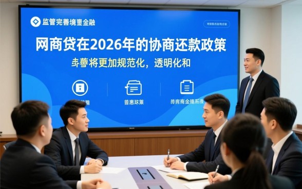 2026年网商贷协商还款政策是什么