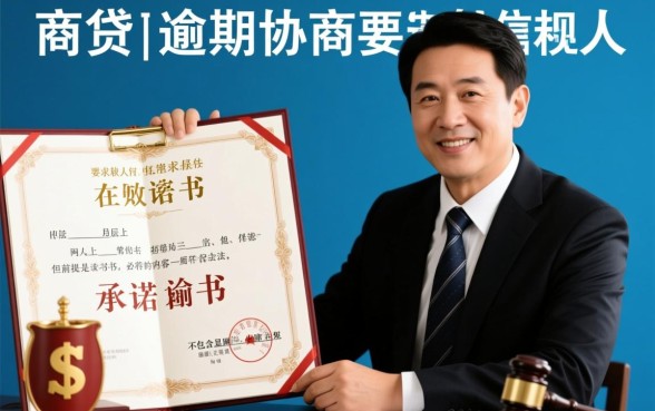 网商贷逾期协商让提供承诺证书合法吗