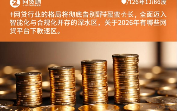 2026年有哪些网贷平台下款速度快