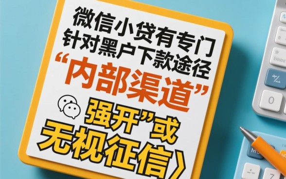 有专门针对黑户的下款途径吗