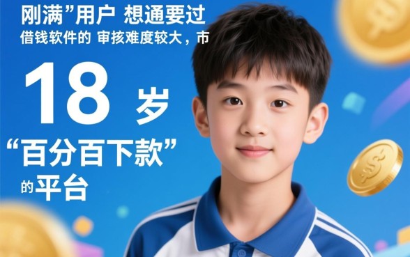 刚成年借钱软件哪些容易通过审核的呢