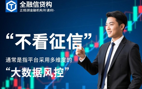 什么平台贷款不看征信