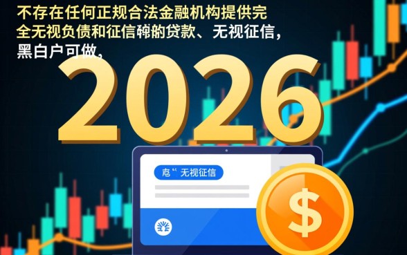 2026无视负债和征信的贷款有哪些