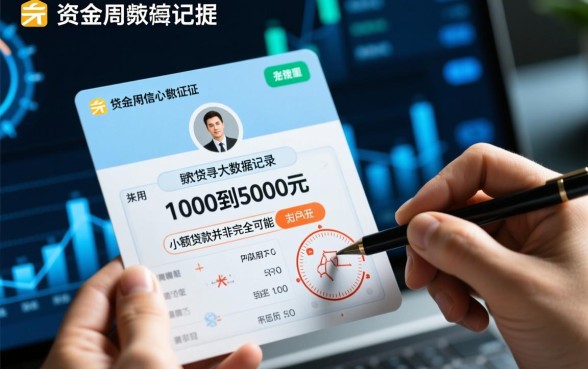 小额借钱1000到5000不看征信哪里有