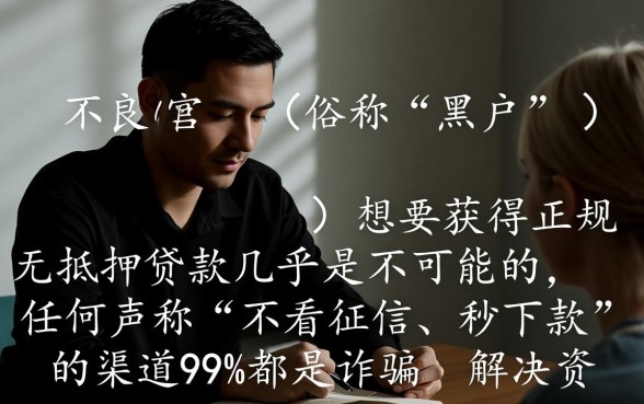 黑户哪里有小额贷款的