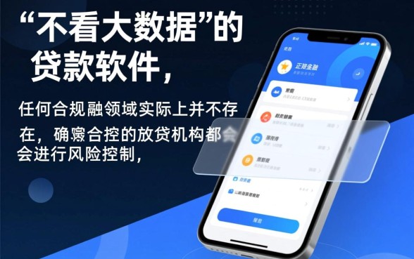 什么贷款软件不看大数据容易通过审核