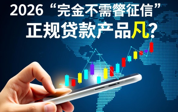 2026不需要征信的小额贷款有哪些