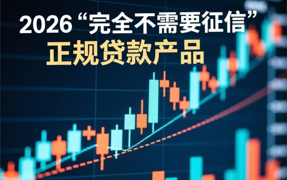 2026不需要征信的小额贷款有哪些