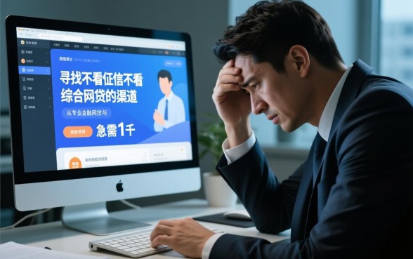 不看征信网贷急需1千哪里借