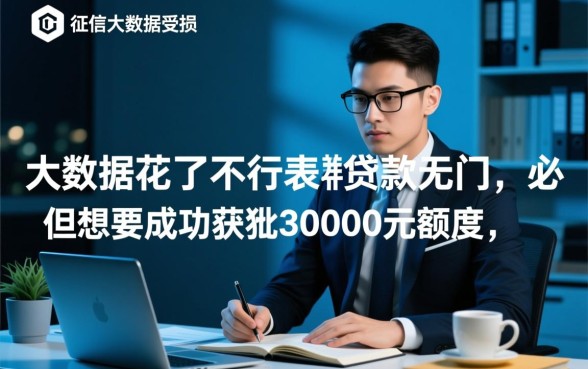 大数据花了必过网贷需要30000