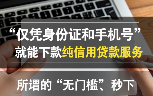 有没有仅凭身份证和手机号借款的平台