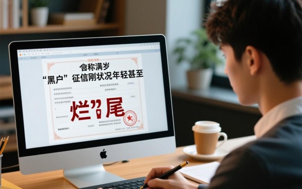 18岁征信黑能贷款吗