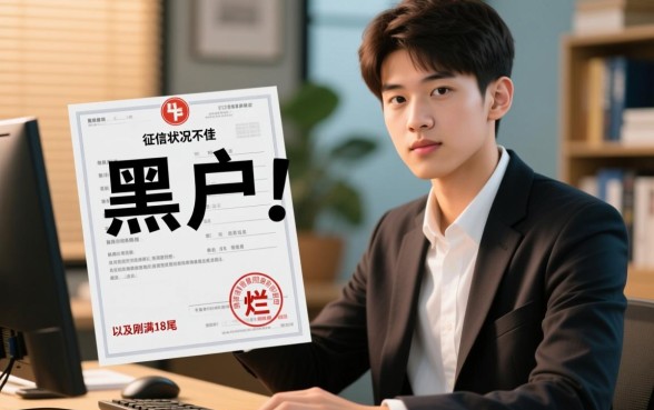 18岁征信黑能贷款吗
