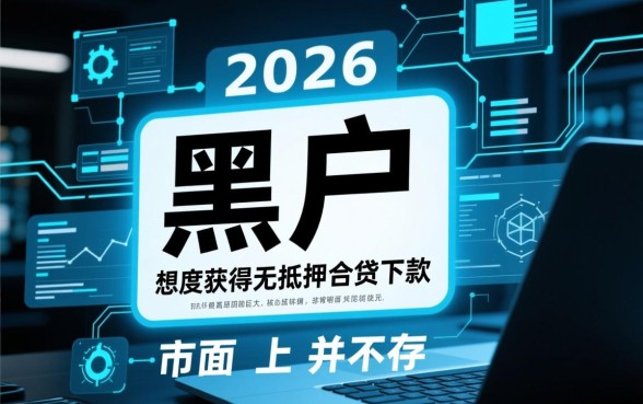 黑户能下款的网贷口子有哪些2026