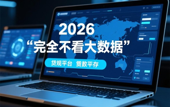 不看大数据的贷款平台2026有哪些