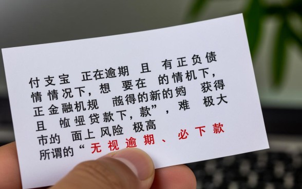 支付宝正在逾期有负债能下款的口子吗