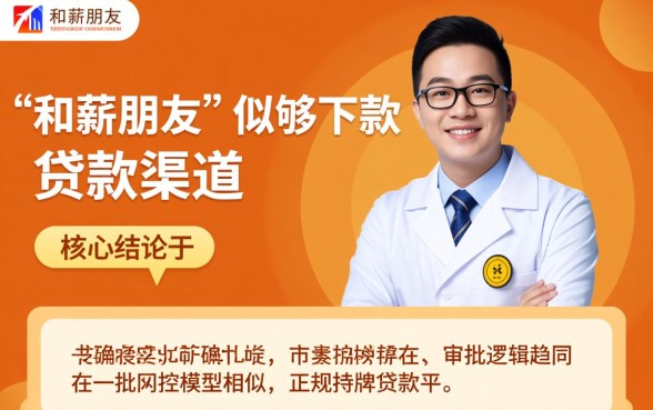 和薪朋友一样能下款的口子有哪些