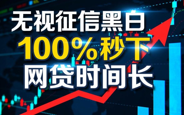 无视征信黑白能秒下网贷吗