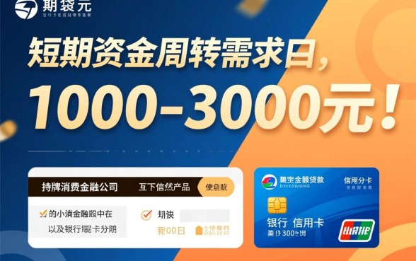 3000的小额贷款有哪些