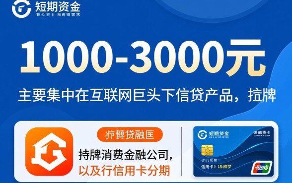 3000的小额贷款有哪些