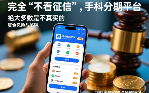 不看征信的手机分期合作平台是真的吗