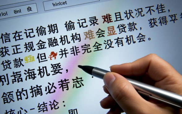 征信不好哪里可以借到钱