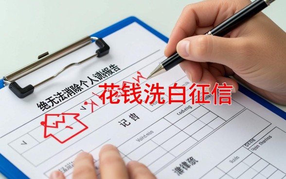 征信花了买房子中介能消除不良征信么