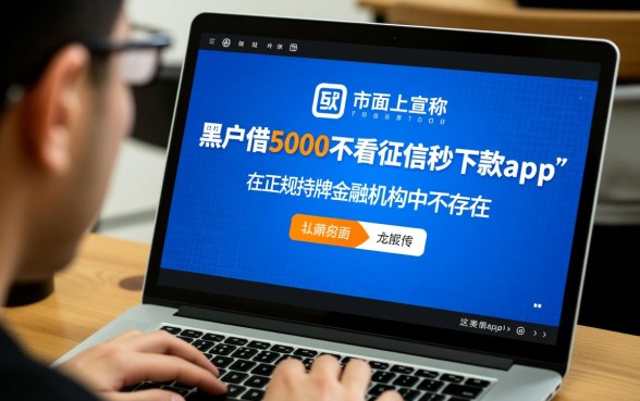 黑户借5000不看征信秒下款app是真的吗