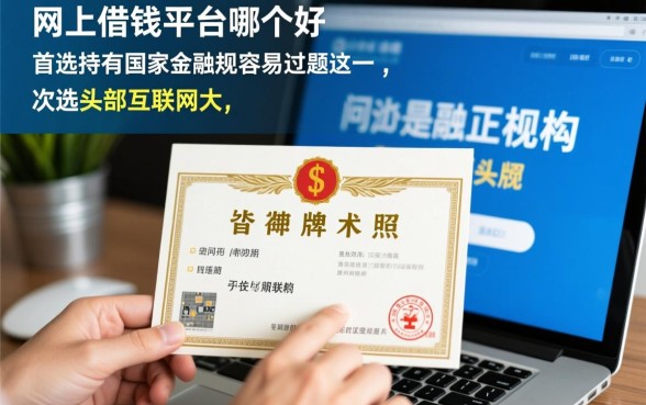 网上借钱平台哪个好哪个最正规