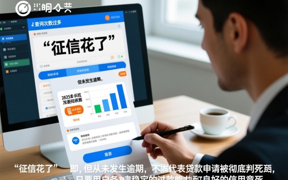 征信花了没有逾期有哪些口子