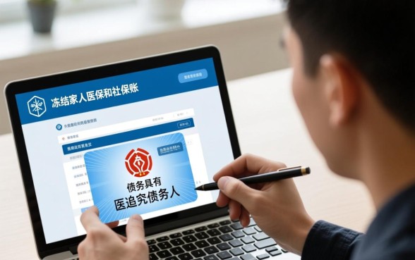 逾期会冻结家人医保社保吗