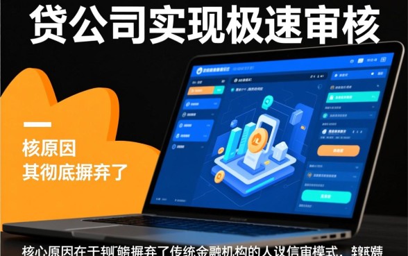 为何这些小贷公司审核速度如此之快