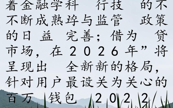 百万钱包2026年还能顺利下款吗