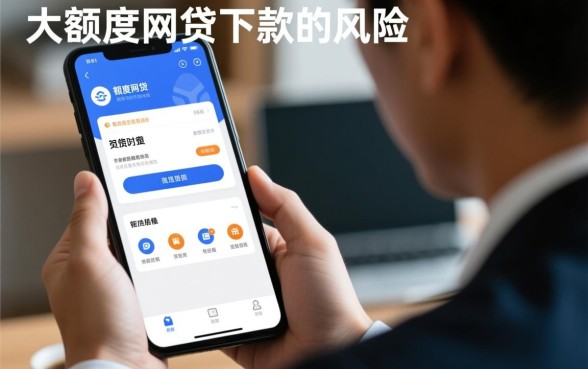 大额度网贷下款有哪些风险需要注意