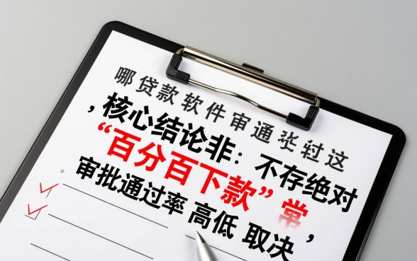 市面上哪些贷款软件审批通过率较高