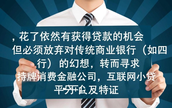 征信花了哪个平台能贷款2026年
