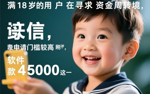 什么软件刚满18可以贷款4500