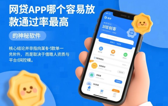 网贷app哪个容易放款通过率最高