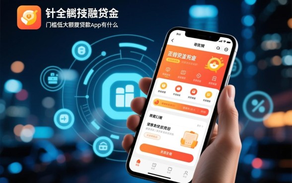 门槛低大额度贷款app有哪些平台