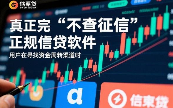 不查征信就能借钱的平台有哪些软件